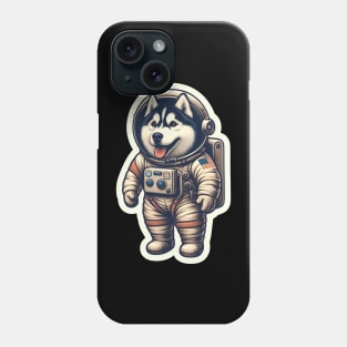 Husky Astronaut Phone Case