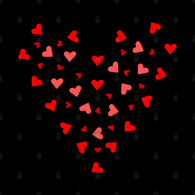 red hearts, heart, love, engagement, wedding, valentine's day by rh_naturestyles
