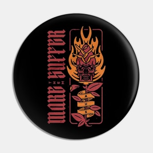 MAKE THEM SUFFER BAND Pin