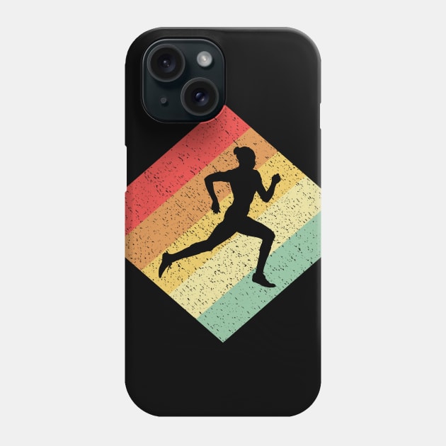 Retro Vintage 80s Running Gift For Runners Phone Case by OceanRadar