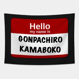 Hello my name is… Gonpachiro Kamaboko Tapestry