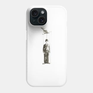 Charles Chaplin - God's marionette Phone Case