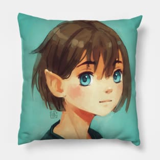 Elf Girl Pillow