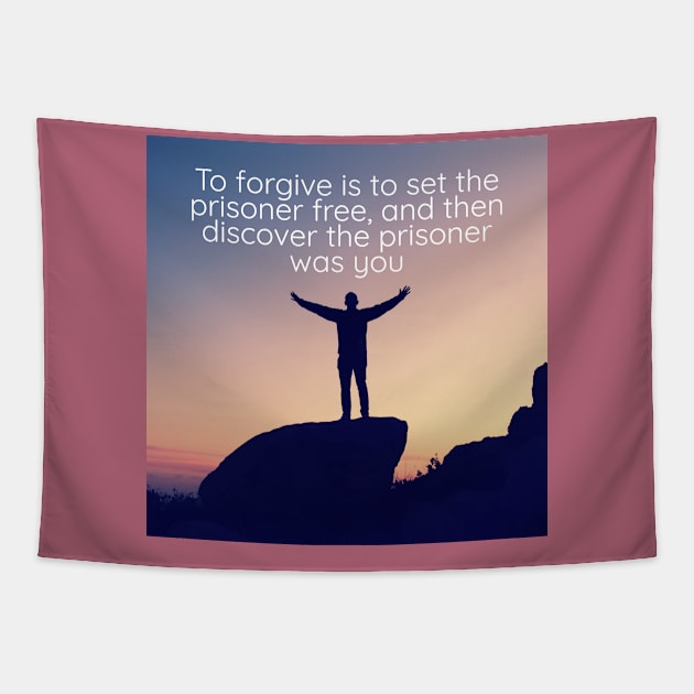 Set Yourself Free Tapestry by MallofMotivation