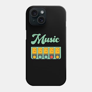 Music vintage rétro style Phone Case