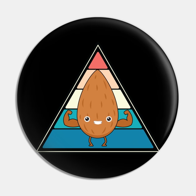 No Nut November - Buffed Almond Nut Pin by Krishnansh W.