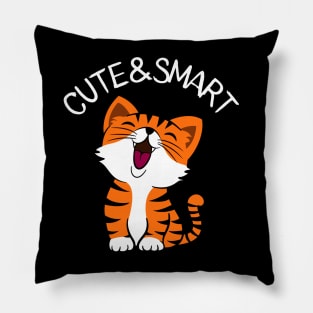 Cute and Smart Cookie Sweet kitty baby tiger cute baby outfit Pillow