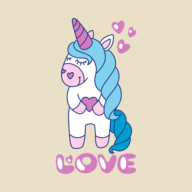 Love Unicorn by Mashmuh