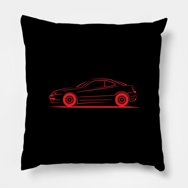 Alfa Romeo GTV (916) 1993-2004 Red Pillow by PauHanaDesign