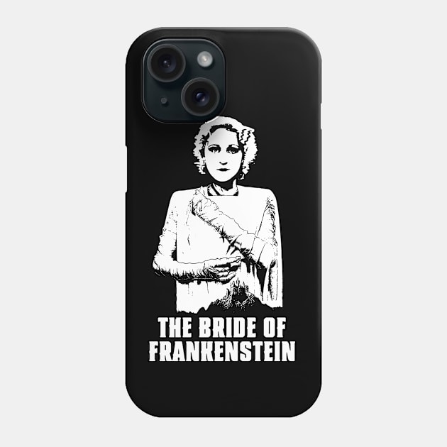 Bride of Frankenstein Phone Case by LordNeckbeard