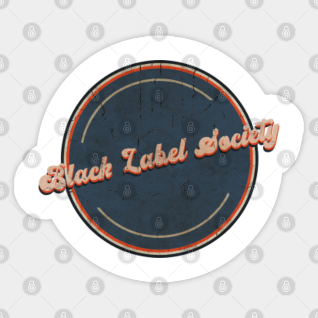 circle retro Black Label Society - Black Label Society ...