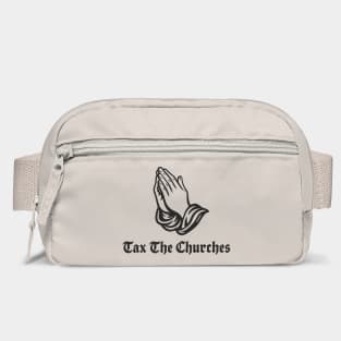 Tax Churches Atheist Anti-Religion Statement Bag