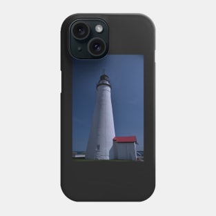 Lighthouse on Lake Huron Phone Case