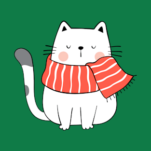 Funny Christmas Cat - Merry Catmas T-Shirt