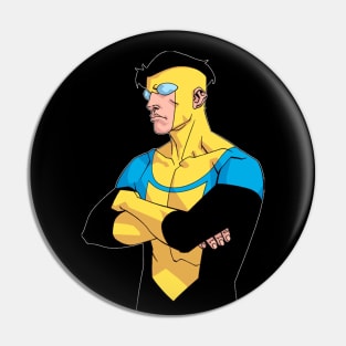 invincible stckr Pin