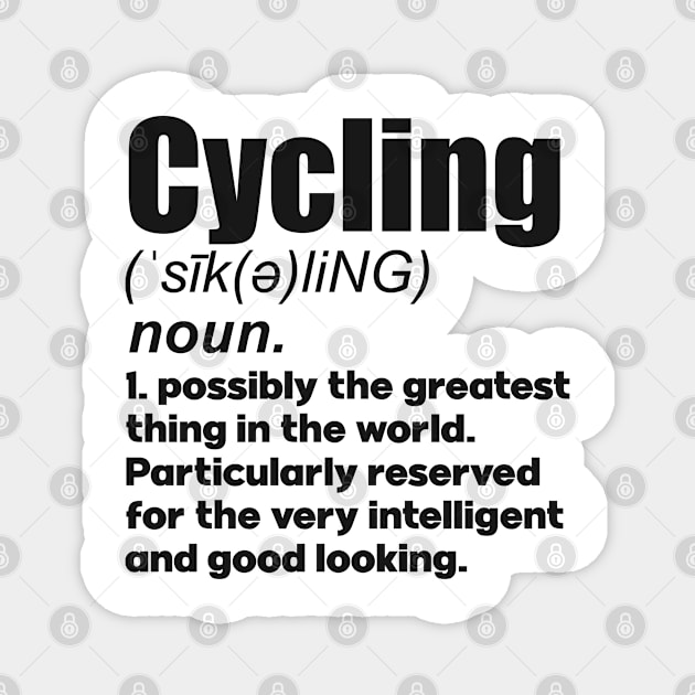 Cycling coach girl player gift. Perfect fitting present for mom girlfriend mother boyfriend mama gigi nana mum uncle dad father friend him or her Magnet by SerenityByAlex