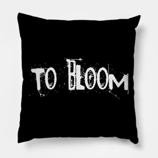 metal To Bloom Pillow