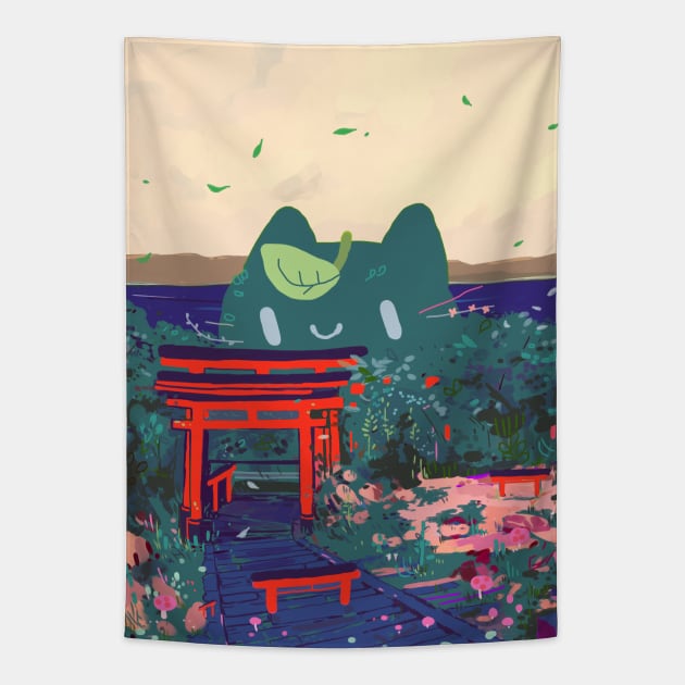 Yama Tapestry by kurilord