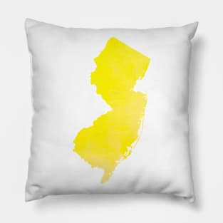 Yellow New Jersey Pillow