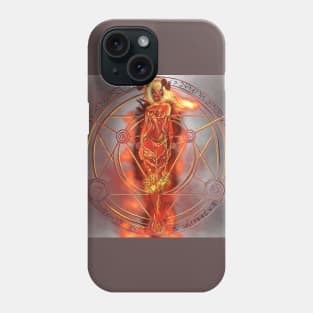 Flame Atronauch colour Phone Case