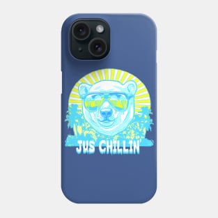 Bear Jus' Chillin' Phone Case