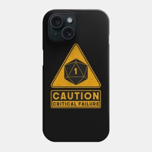 D20 Critical Failure Phone Case