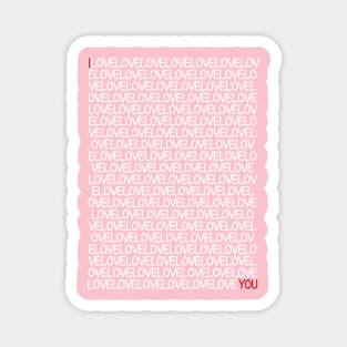I Love My Girlfriend - I love you. Magnet