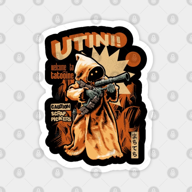 Utini! Magnet by Lima's