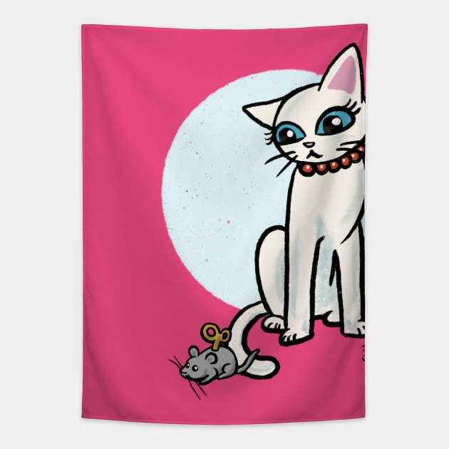 Toy mouse Tapestry by BATKEI