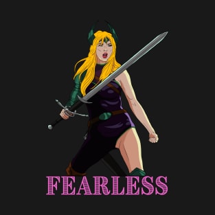 Fearless Warrior (Vector Image) T-Shirt