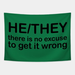 Pronouns: HE/THEY - there is no excuse to get it wrong Tapestry