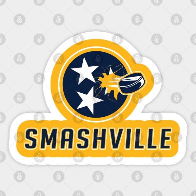 Rally Catfish Smashville Hockey for Predators T-Shirt-BN – Banazatee