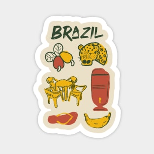 Brazil Magnet