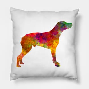 Bourbonnais Pointer in watercolor Pillow