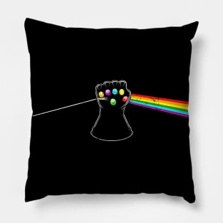 Gauntlets raindbow endgame Pillow