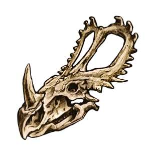 Dinosaur Skull Sinoceratops T-Shirt