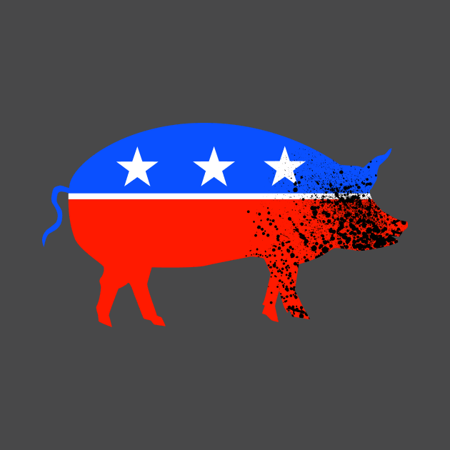 GOP pig by cartogram