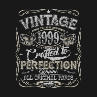 Classic 21st birthday giffor men women Vintage 1999 T-Shirt