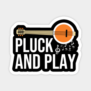 Banjo Pluck And Play Magnet