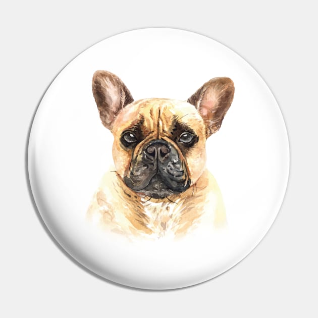 French Bulldog Pin by RainbowAndJackson