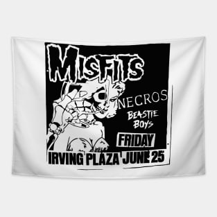 Misfits / Necros / Beastie Boys Punk Flyer Tapestry