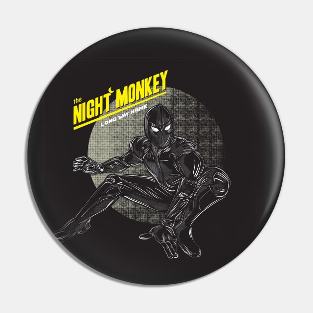 Night Monkey – Long Way Home Pin by jondenby