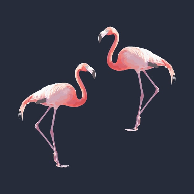 Flamingo #3 by Vin Zzep