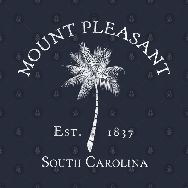 Mount Pleasant South Carolina Vintage Palmetto by TGKelly