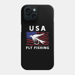 USA Fly Fishing Phone Case