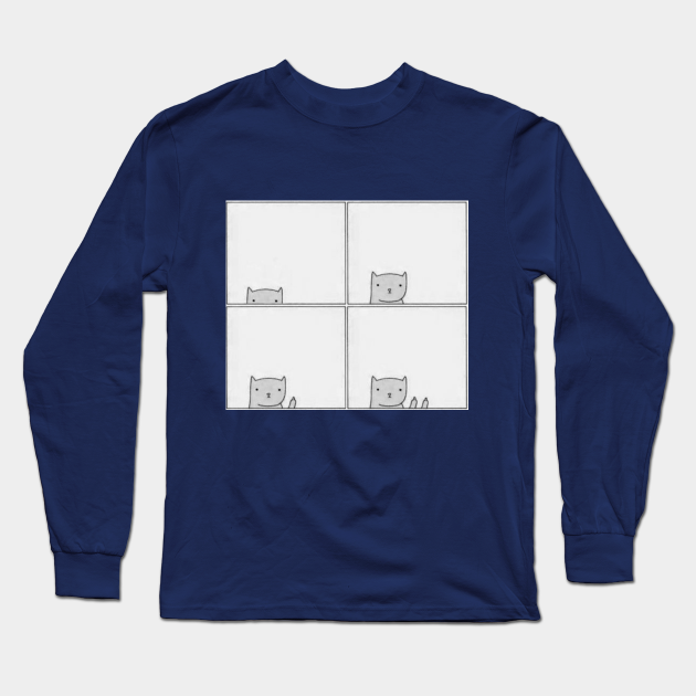 Cat Meme Shirt Meme Long Sleeve T Shirt Teepublic