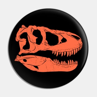 Tarbosaurus fossil skull Pin