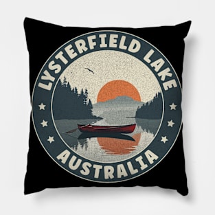 Lysterfield Lake Australia Sunset Pillow