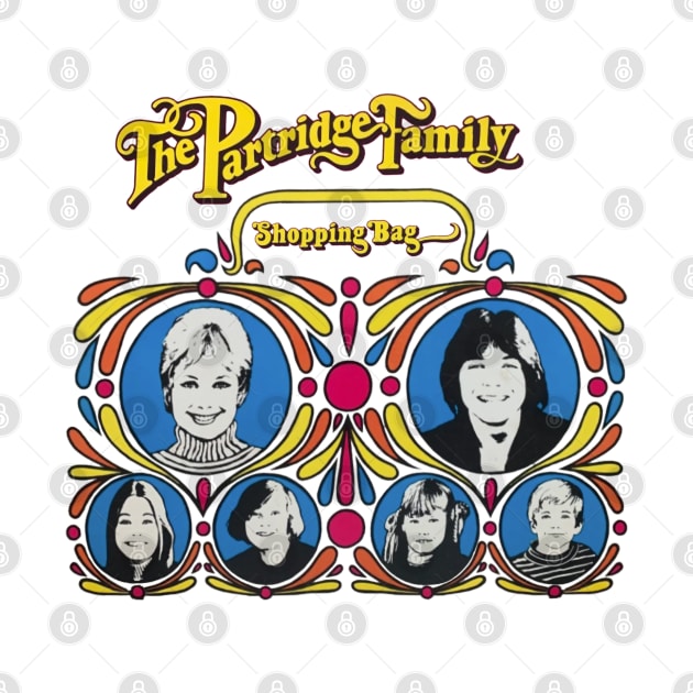 Colorful Beautiful The Partridge Family - Shopping Bag by offsetvinylfilm