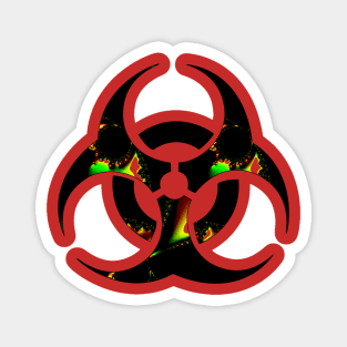 Infected Biohazard Magnet